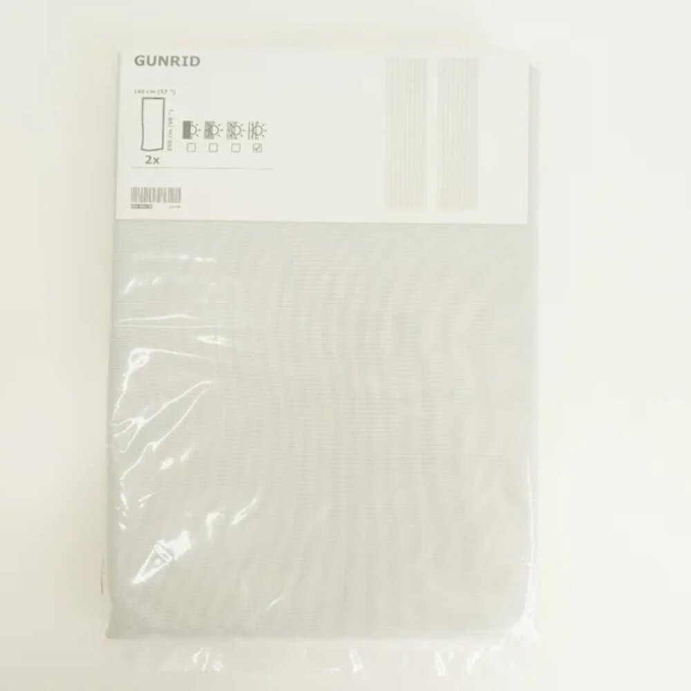 IKEA, Gunrid Curtains, Pair of 2, 98" long